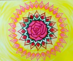 The image for Mental Health Monday : Rose Mandala