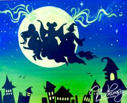 The image for Sanderson Sisters (Stencils Provided)