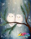 The image for Specialty Glitter : Snowy Owls