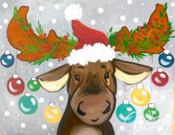 The image for Specialty Glitter : Moose Be Christmas