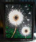 The image for SPECIALTY CRACKLE SCREEN : Dandelions