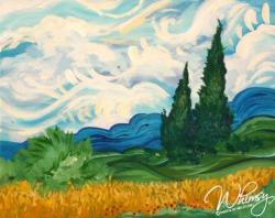 The image for Van Gogh Wheatfield