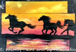 The image for Wood Pallet : Running Wild