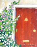 The image for Rustic In Red : Specialty Texture Canvas