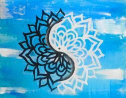 The image for Mental Health Monday : Yin & Yang Mandala