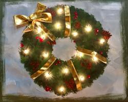 The image for Trimmings & Tidings (WITH LIGHTS)