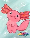 The image for KIDS CAMP : Adorable Axolotl (Glitter)
