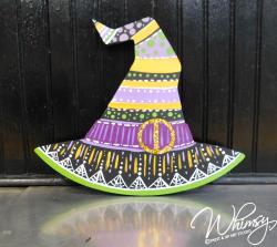 The image for KIDS CLUB : Paint On Wood Witch's Hat