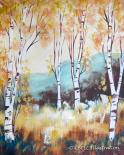 The image for Forest Of Gold (Textured Canvas)