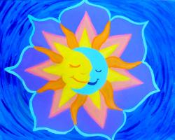 The image for Mental Health Monday : Sun & Moon Mandala