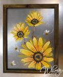 The image for SCREEN ART : Sunflowers