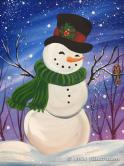 The image for NEW ART : Frosty The Snowman (GLITTER)