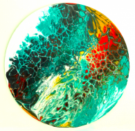 The image for Pour Paint : Circles
