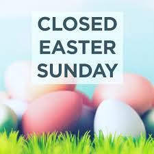 The image for Closed For Easter