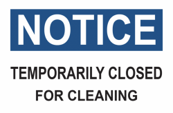 The image for Closed For Cleaning