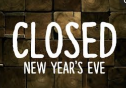 The image for Closed For New Years Eve